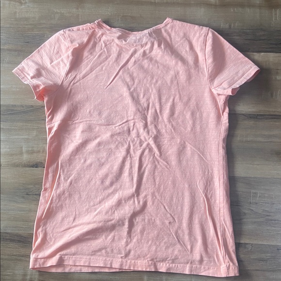 Croft & Barrow Peach Short Sleeve Tee - Picture 5 of 5